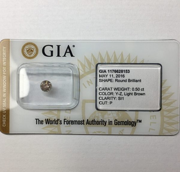 Természetes gyémánt SI1 LB 0.50